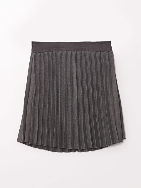 LCW Kids Beli Lastikli Pileli Kız Çocuk Etek - W41042Z4-HHY