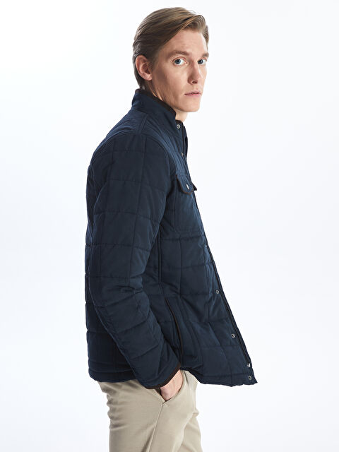 LCWAIKIKI Classic Standart Kalıp Dik Yaka Erkek Mont - W41067Z8-RFD