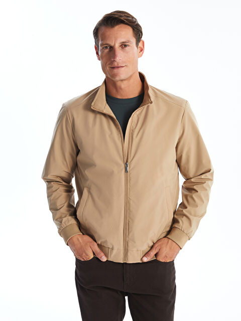 LCWAIKIKI Classic Standart Kalıp Dik Yaka Erkek Mont - W41070Z8-YBS