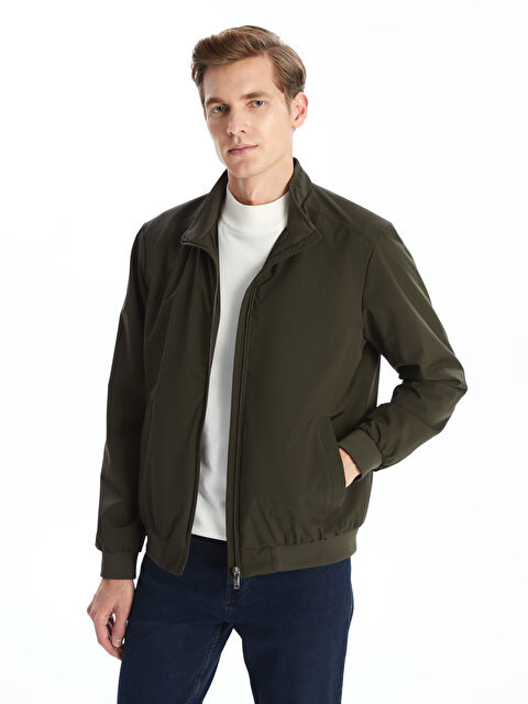 LCWAIKIKI Classic Standart Kalıp Dik Yaka Erkek Mont - W41070Z8-YBU