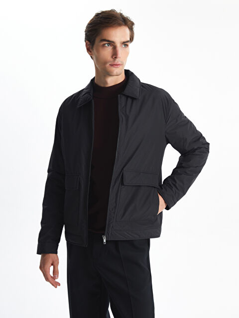 LCW Vision Standart Kalıp Gömlek Yaka Erkek Mont - W41141Z8-CVL