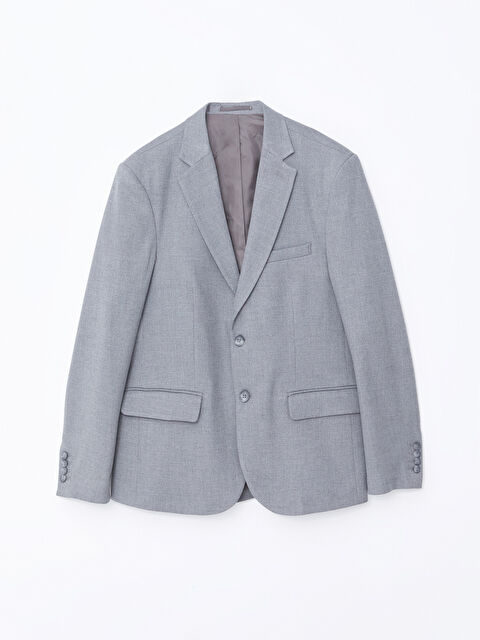 LCW BUSINESS Dar Kalıp Erkek Blazer Ceket - W41311Z8-CTK