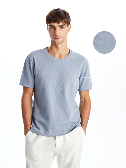 LCW Vision Crew Neck Jersey Men's T-Shirt - W41577Z8-Y9A