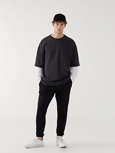 LCW Vision Standard Fit Men's Jogger Sweatpants - W41735Z8-K3W