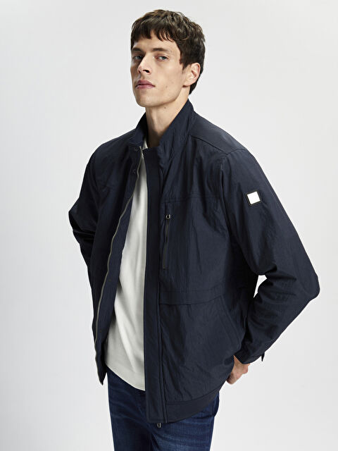 LCWAIKIKI Classic Standart Kalıp Dik Yaka Erkek Mont - W42137Z8-RFD