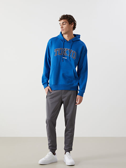 XSIDE Slim Fit Erkek Kalın Jogger Eşofman Altı - W42224Z8-YRM