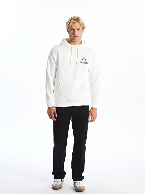 XSIDE Long Sleeve Printed Men's Thick Hoodie - W42296Z8-R9J - LC