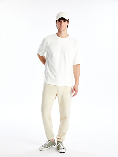 XSIDE Standart Kalıp Erkek Kalın Jogger Eşofman Altı - W42371Z8-YFT