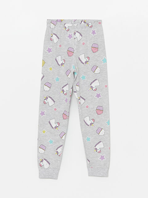 LCW Kids Beli Lastikli Kız Çocuk Pijama Alt - W42506Z4-998