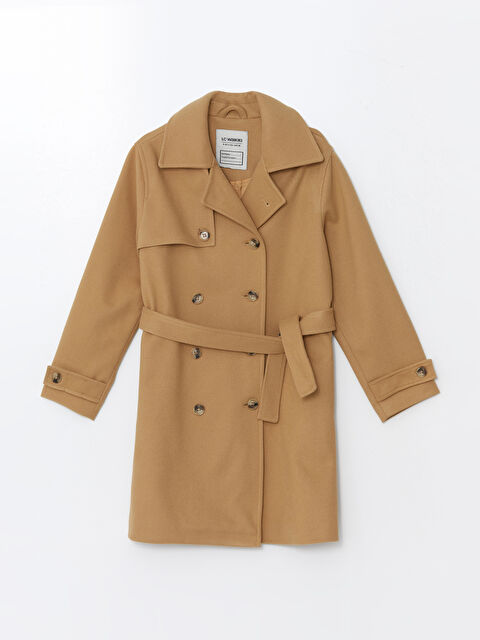 LCW Kids Kız Çocuk Kaşe Kaban - W43264Z4-GHK