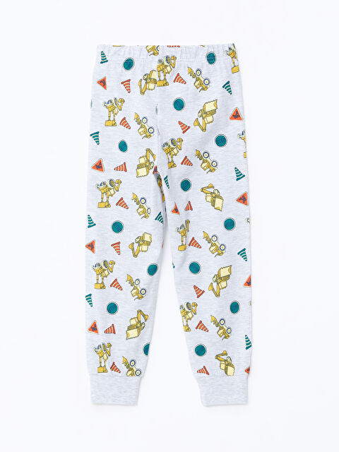 LCW Kids Beli Lastikli Erkek Çocuk Pijama Alt - W43621Z4-998
