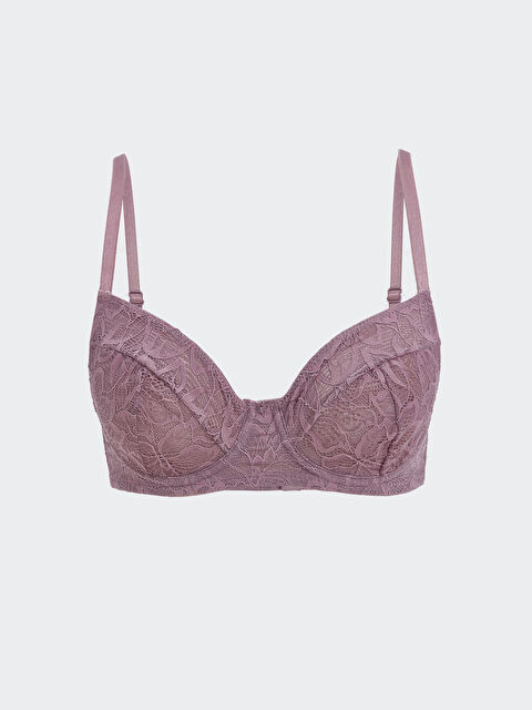 LCW DREAM Balenli Dolgusuz Dantelli Tişört Sütyen - W43816Z8-S2Z