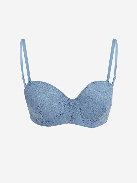 LCW DREAM Balenli Dolgusuz Dantelli Straplez Sütyen - W43817Z8-S6V
