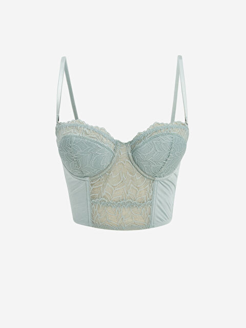 LCW DREAM Balenli Dolgusuz Dantelli Bralet - W43886Z8-GDA