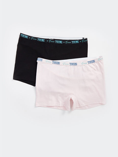 LCW Young Baskılı Boxer Külot 2'li - W43993Z8-CVL