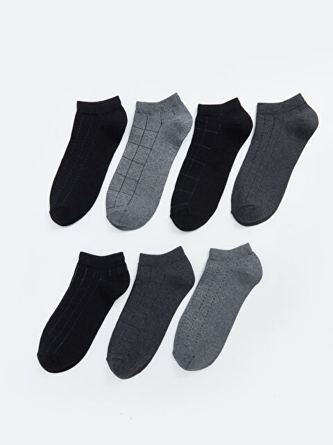 LCW ACCESSORIES Chaussettes d'entraînement à motifs pour Hommes Lot de 7 pièces - W44051Z8-K00