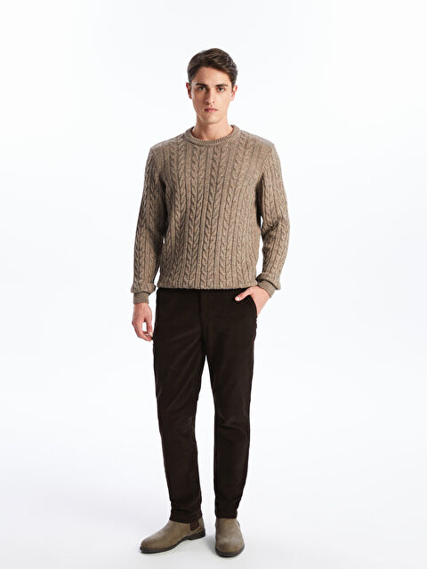 SOUTHBLUE Standart Kalıp Kadife Erkek Pantolon - W44294Z8-YJT