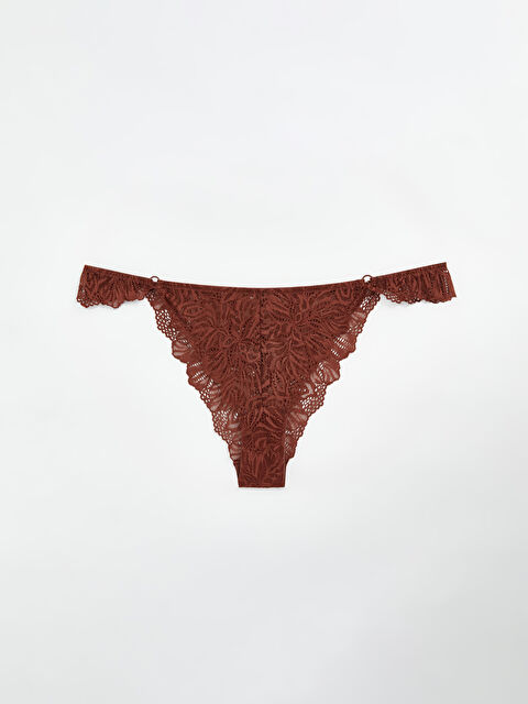 LCW DREAM Dantelli Brazilian Külot - W44368Z8-HPB