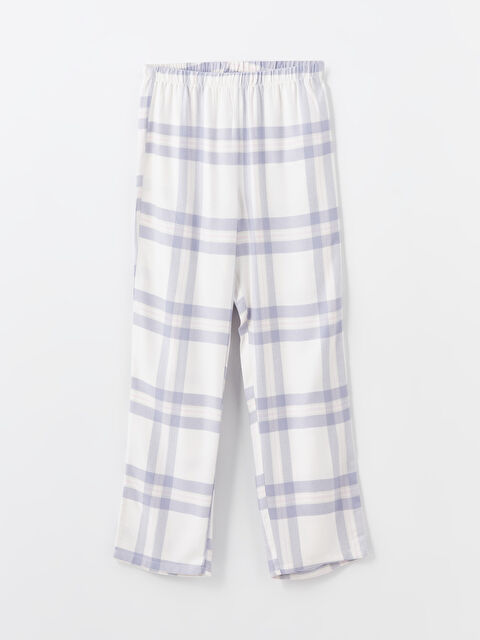 LCW DREAM Beli Lastikli Ekose Kadın Pijama Altı - W44538Z8-LNS