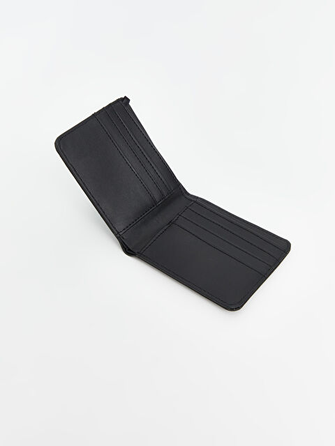 LCW ACCESSORIES Deri Görünümlü Erkek Cüzdan ve Kartlık - W44795Z8-HUC