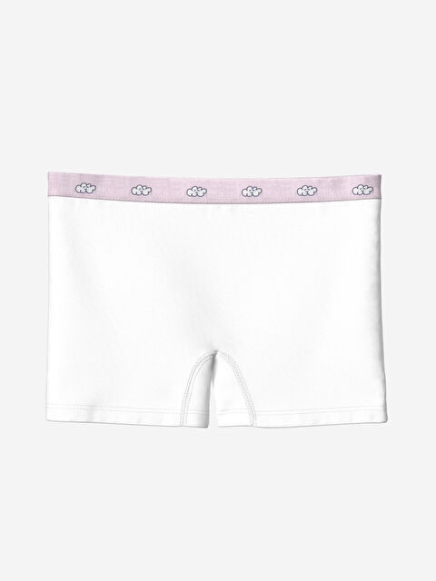 LCW Kids Baskılı Kız Çocuk Boxer - W44839Z4-Q6K