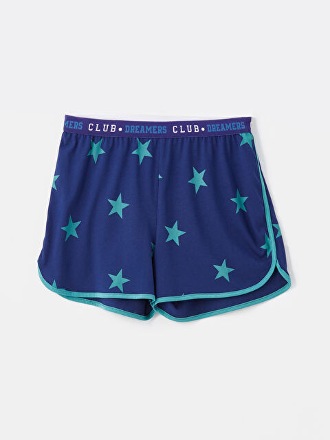 LCW Young Beli Lastikli Desenli Kadın Şort Pijama Altı - W44933Z8-LSF