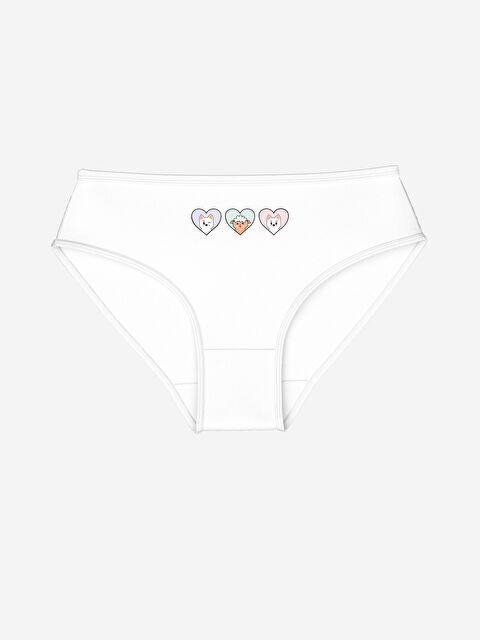 LCW Kids Printed Girl's Panties - W45031Z4-Q6K