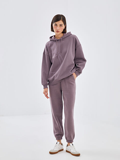 LCW Vision Beli Lastikli Kadın Kalın Jogger Eşofman Altı - W45143Z8-LXY