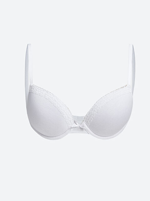 LCW DREAM Balenli Dolgusuz Düz Tişört Sütyen - W45201Z8-FFB