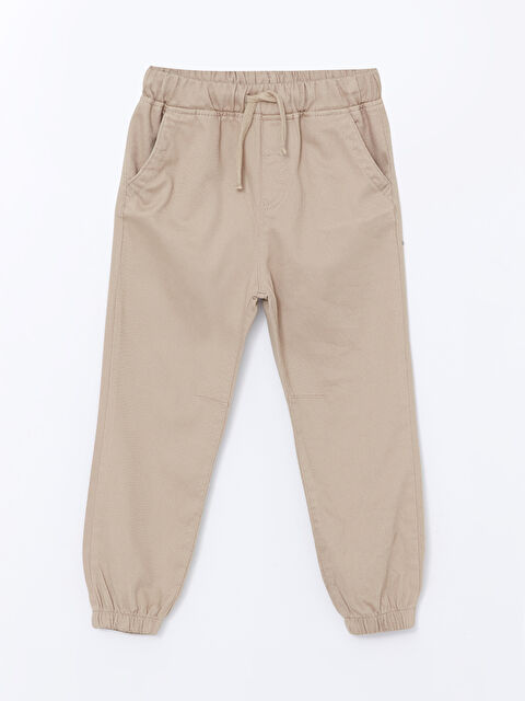 LCW Kids Beli Lastikli Erkek Çocuk Jogger Pantolon - W45551Z1-JEJ