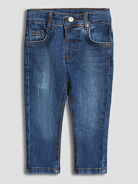 LCW Kids Elasticated Waist Basic Boys' Trousers - W45569Z1-309