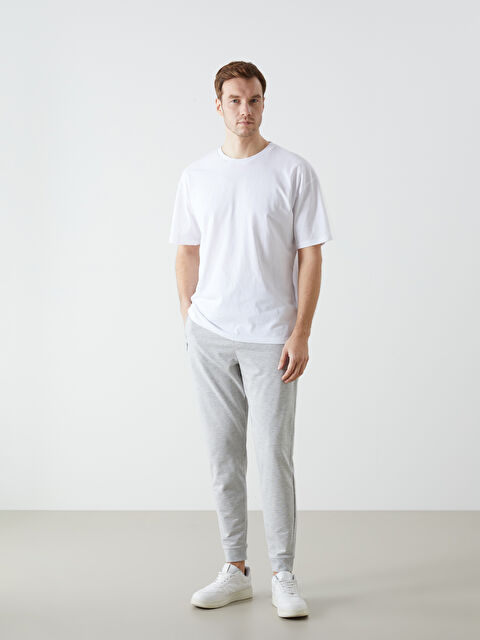 LCWAIKIKI Classic بنطال رياضي بمقاس عادي للرجال - W45860Z8-DCR