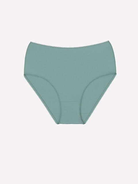 LCW DREAM Yüksek Bel Düz Klasik Külot - W46039Z8-FKE