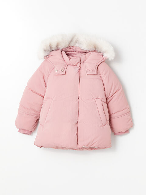 KANZ Kapüşonlu Kız Bebek Kız Bebek Şişme Mont - W46093Z1-SQ9