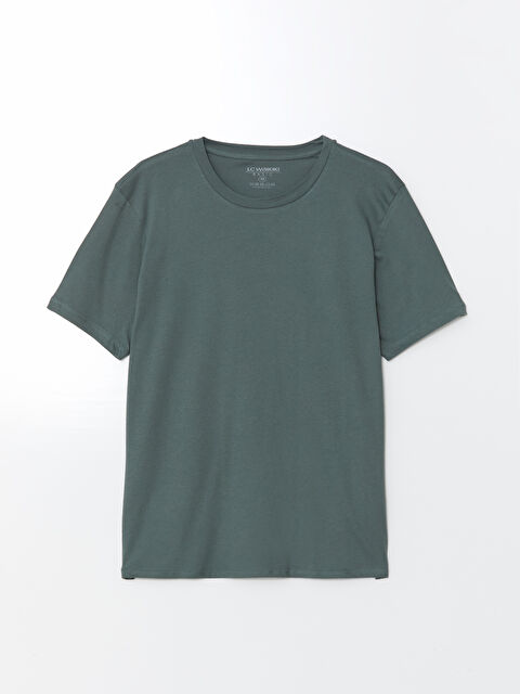 LCWAIKIKI Basic Crew Neck Short Sleeve Men's T-Shirt - W46403Z8-H9D