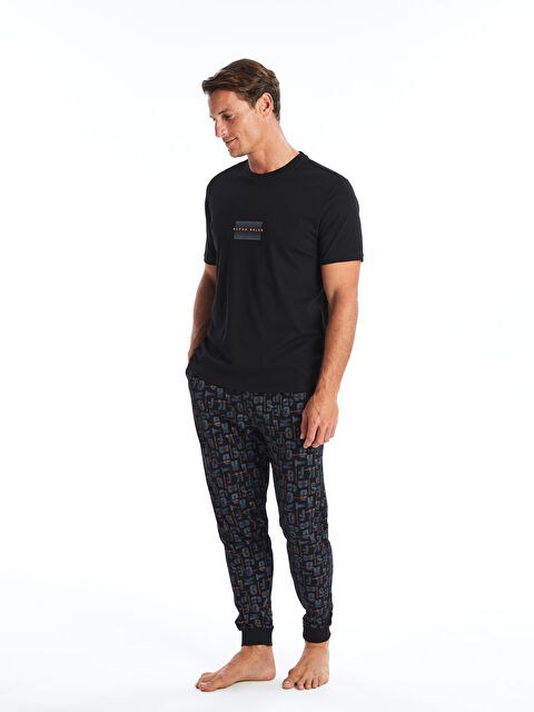 LC WAIKIKI Standart Kalıp Erkek Pijama Takımı - W46424Z8-LQJ