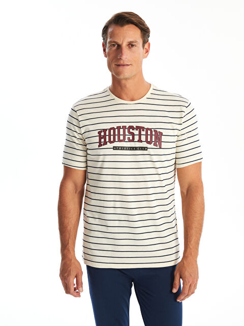 LC WAIKIKI Standart Kalıp Erkek Pijama Takımı - W46556Z8-LQB