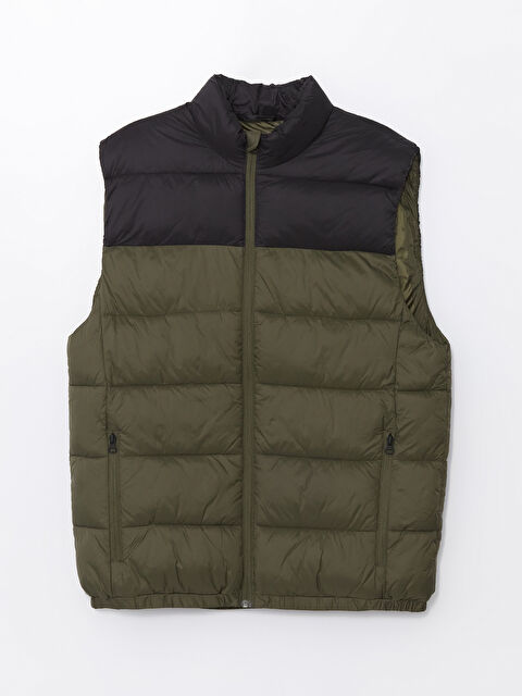 XSIDE Slim Fit Dik Yaka Erkek Şişme Yelek - W46615Z8-HCZ