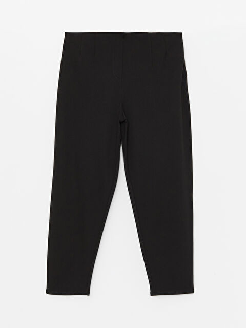 LCW Grace Kadın Havuç Kesim Düz Pantolon - W46715Z8-CVL