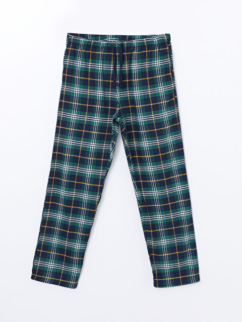 LC WAIKIKI Standart Kalıp Ekose Erkek Pijama Alt - W46720Z8-LME