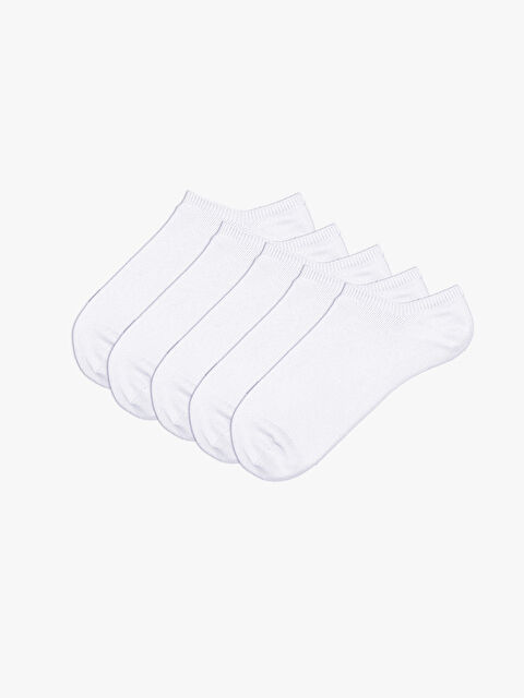 LCW DREAM Women's Plain Trainer Socks 5 Pack - W46868Z8-FFB