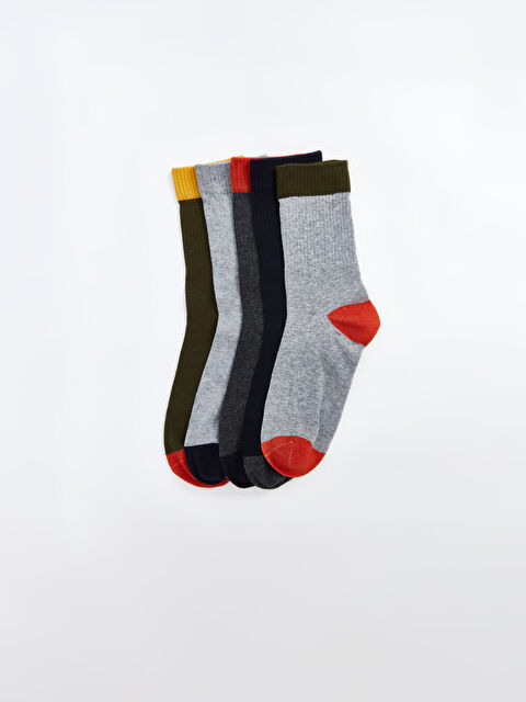 LCW ACCESSORIES Erkek Soket Çorap 5'li - W47270Z8-K00