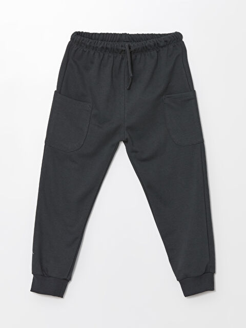 LCW Kids Beli Lastikli Erkek Çocuk Kargo Eşofman Altı - W47284Z1-R4W