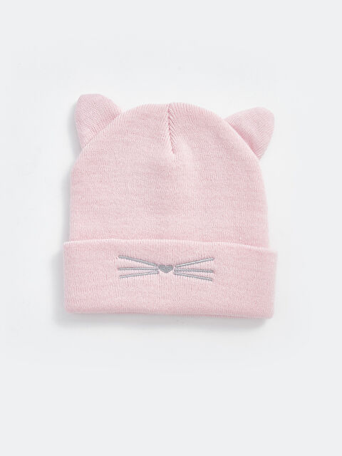 LCW ACCESSORIES H12 3D Kulak Detaylı Kız Çocuk Bere - W47470Z4-FTG
