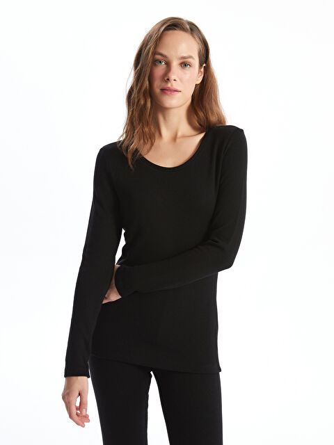 LCW DREAM Bisiklet Yaka Kadın Termal İçlik - W47662Z8-CVL