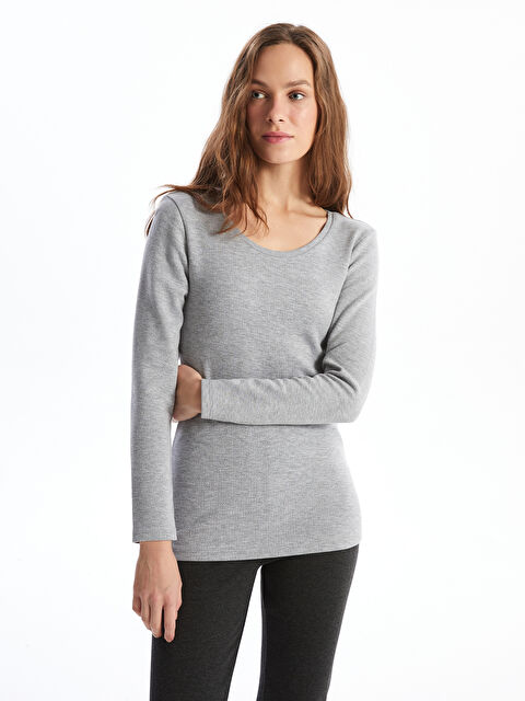 LCW DREAM Bisiklet Yaka Kadın Termal İçlik - W47662Z8-L8N