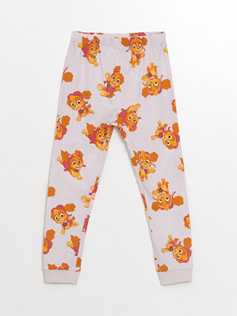 LCW baby Beli Lastikli Paw Patrol Baskılı Kız Bebek Pijama Alt - W48426Z1-LSC