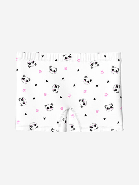 LCW Kids Baskılı Kız Çocuk Boxer - W48506Z4-LU8