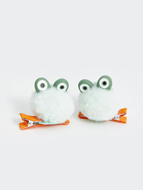 LCW ACCESSORIES ბაყაყის ფორმის გოგონებისთვის თმის სამაგრი - W48686Z4-QBC