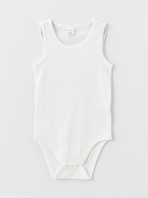 LCW baby Organik Pamuklu Erkek Bebek Çıtçıtlı Body - W49072Z1-R9J